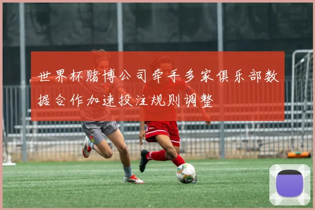 世界杯赌博公司牵手多家俱乐部数据合作加速投注规则调整