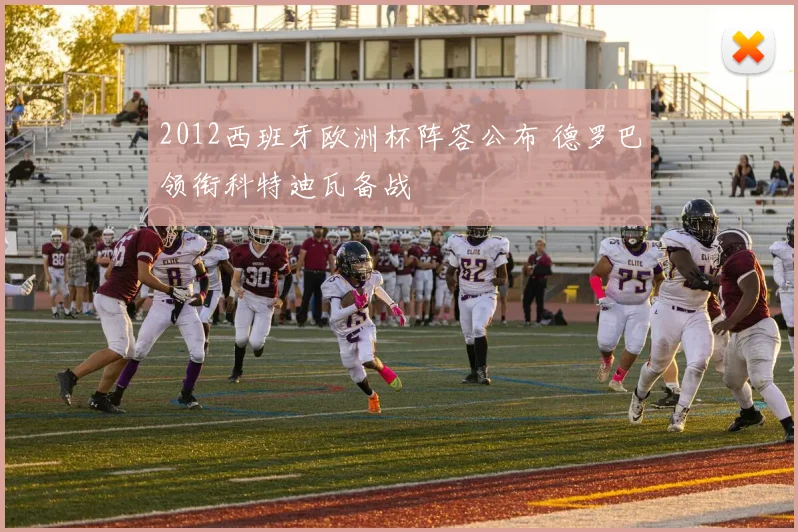2012西班牙欧洲杯阵容公布 德罗巴领衔科特迪瓦备战